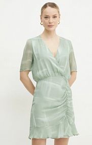 Sukienka mini Armani Exchange  zielona XW000180.AF12