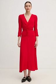 Sukienka maxi Pepe Jeans  czerwona PL953670