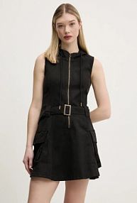 Sukienka mini Desigual  czarna 25SWVW99