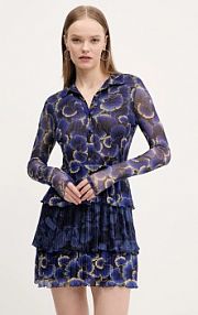 Sukienka mini Desigual  granatowa 25SWVK29