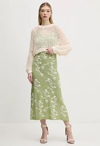 Sukienka maxi Desigual  zielona 25SWVK59