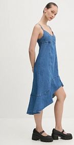 Sukienka mini Desigual  niebieska 25SWVD07