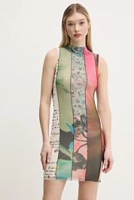 Sukienka mini Desigual  zielona 25SWVK01