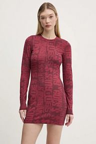 Sukienka mini Guess Originals  czerwona W5RK78.K1D80