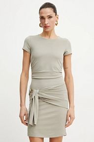 Sukienka mini Guess  beżowa W5GK0U.KCTB0