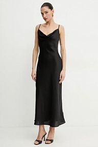 Sukienka maxi Guess  czarna W5GK85.WH9C2