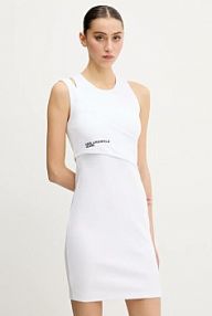 Sukienka mini Karl Lagerfeld Jeans  biała A2W13032