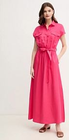 Sukienka maxi Gaudi  różowa 511BD15003