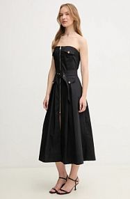 Sukienka midi Gaudi  czarna 511FD15017