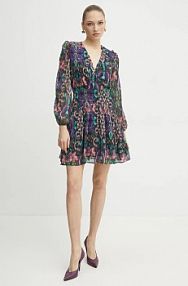 Sukienka mini Morgan  fioletowa RABIL.F