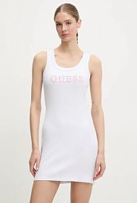 Sukienka mini Guess  biała V5GK06.K8RT2