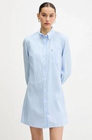 Sukienka mini Tommy Jeans  niebieska DW0DW20334