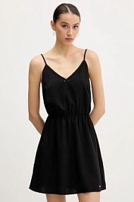 Sukienka mini Tommy Jeans  czarna DW0DW20613