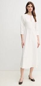 Sukienka maxi Joop!  beżowa 30046618