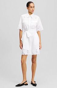 Sukienka mini Karl Lagerfeld  biała A2W13009