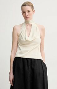 Bluzka Isabelle Blanche  beżowa damska IS25SS.C121.T