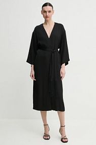 Sukienka midi Isabelle Blanche  czarna IS25SS.A120.T