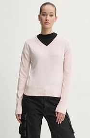 Sweter Guess Jeans  różowy damski W4BR84.Z3HO2