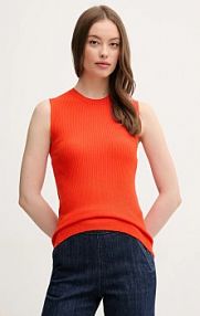 Top Sisley  czerwony damski 17Q3M105S