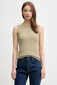 Top Sisley  zielony damski 17Q3M105S