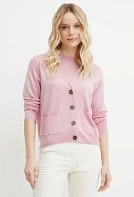 Kardigan Weekend Max Mara  różowy 2515381011600