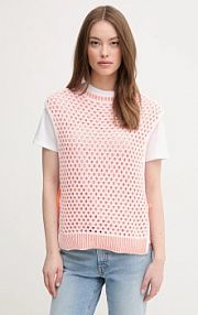 Kamizelka United Colors of Benetton  biała damska 1194E10DE