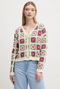 Kardigan Desigual  beżowy 25SWJF36