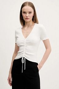 Sweter HUGO  beżowy damski 50538231