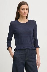 Sweter Gaudi  granatowy damski 511BD53020