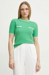 Sweter Morgan  zielony damski MSEOUL