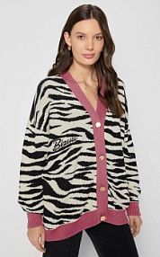 Kardigan BIZUU LEZEBRE.kremowy.SS25 multicolor