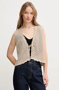 Kardigan Hoss Intropia  beżowy 6389002