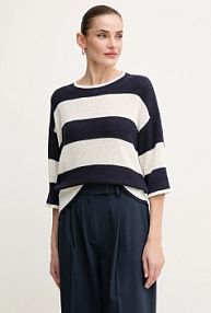 Sweter Pedro del Hierro  granatowy damski 3519543