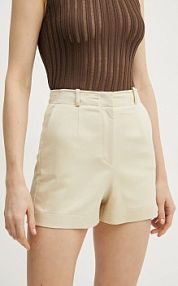 Szorty PATRIZIA PEPE  beżowe damskie 8P0698.A543