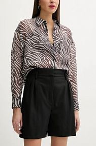 Szorty IRO  czarne damskie WP30CARRINA