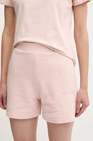 Szorty Guess  różowe damskie V5RD03.KCLJ0