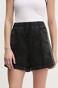 Szorty jeansowe adidas Originals  czarne JD3107