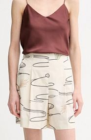 Szorty MM  beżowe damskie 2516141018600