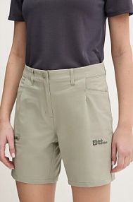 Szorty Jack Wolfskin  zielone damskie A63785