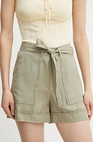 Szorty Guess  zielone damskie W5GD1R.WG4C2