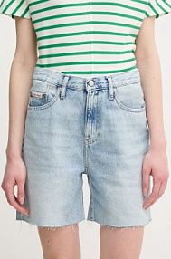 Szorty jeansowe Calvin Klein Jeans  niebieskie J20J225155