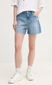 Szorty Calvin Klein Jeans  niebieskie damskie J20J225159