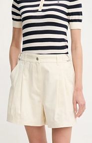 Szorty Barbour  beżowe damskie LST0019CR31