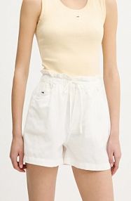 Szorty Tommy Jeans  białe damskie DW0DW20360