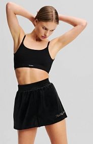 Szorty Karl Lagerfeld  czarne damskie A2W44001