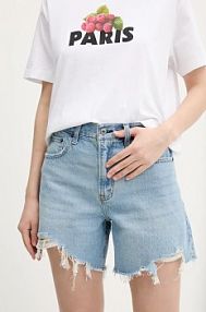 Szorty jeansowe Abercrombie & Fitch  niebieskie KI149.5060.27
