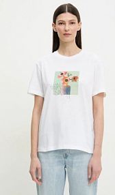 T-shirt PS Paul Smith  biały damski W2R.232V.PP49