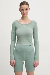 Longsleeve Under Armour  zielony damski 1379150