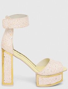 Sandały na obcasie Kat Maconie  różowe PAMMY.VANILLA