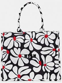 Torebka shopperka MSGM  czarna 3841MDZ75.868